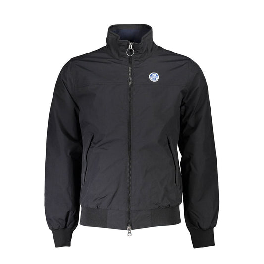 Schwarze Polyamidjacke