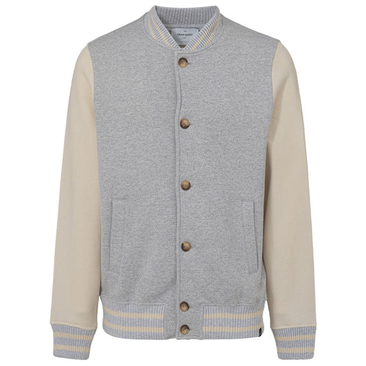 Gray Cotton Jackets & Coat