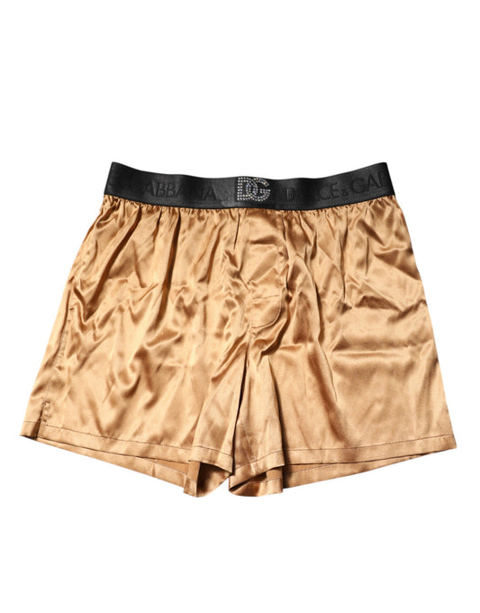 Beige Herren Regular Boxer Augenmasken-Set Unterwäsche