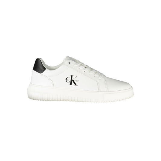 Weiße Leder Herren Sneaker
