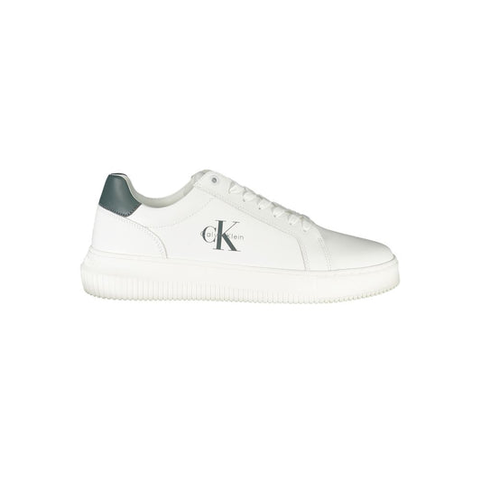 Weiße Leder Herren Sneaker