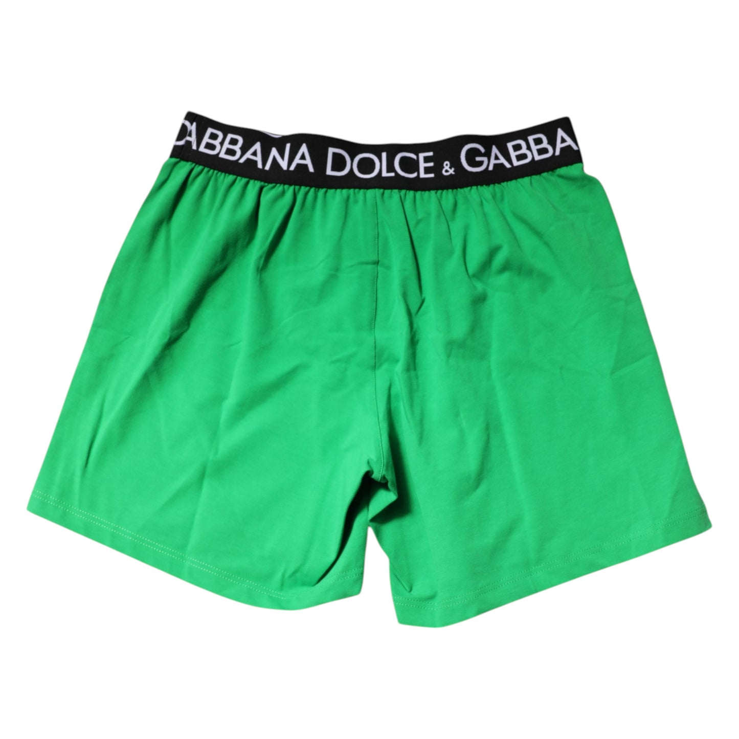 Grüne Boxershorts aus Baumwolle in regulärer Passform