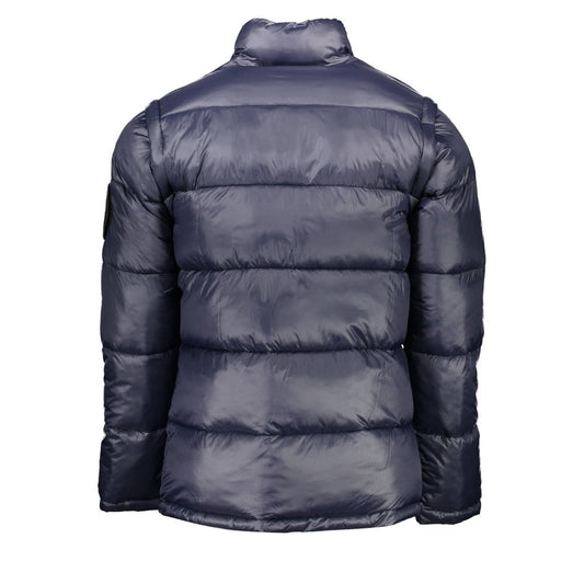 Blue Polyester Jacket