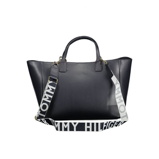 Blue Polyethylene Handbag