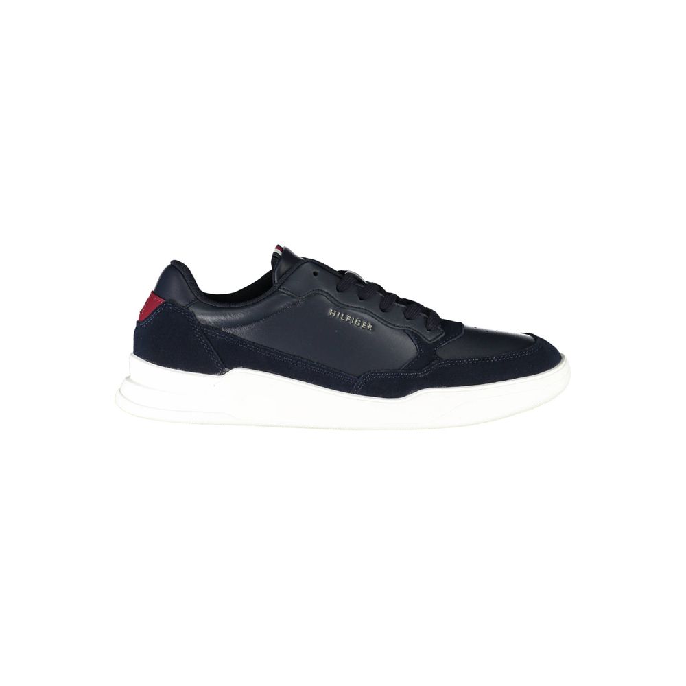 Blauer Polyester-Sneaker