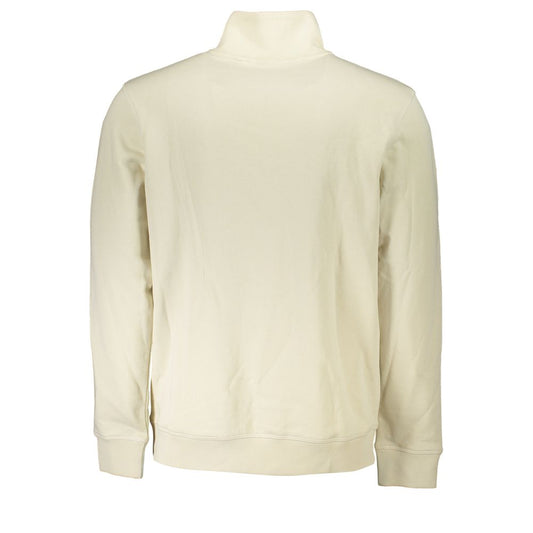 Beigefarbener Baumwollpullover