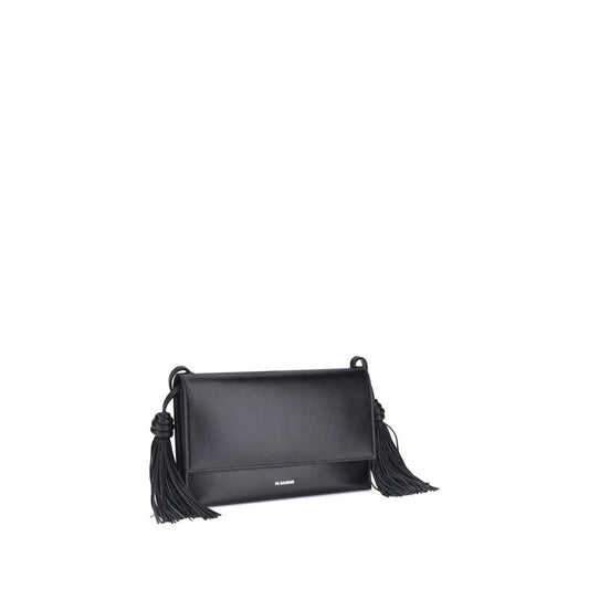 Schultertasche mit Quaste
