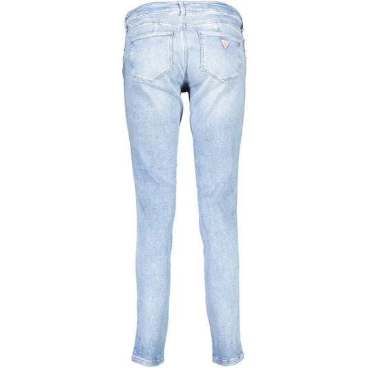 Blue Cotton Jeans & Pant