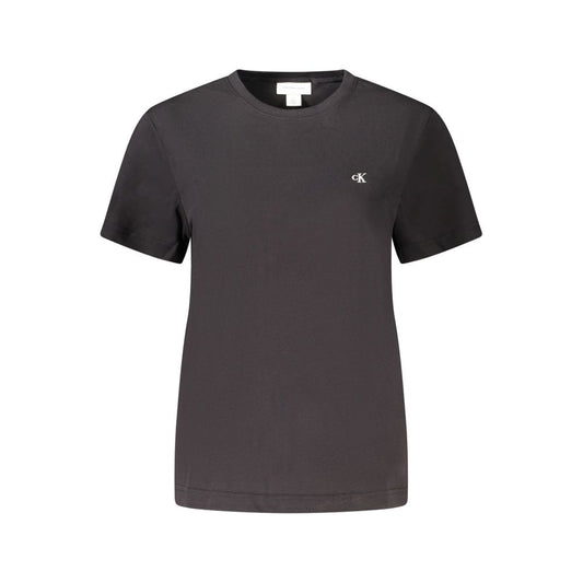 Schwarze Baumwolloberteile und T-Shirts