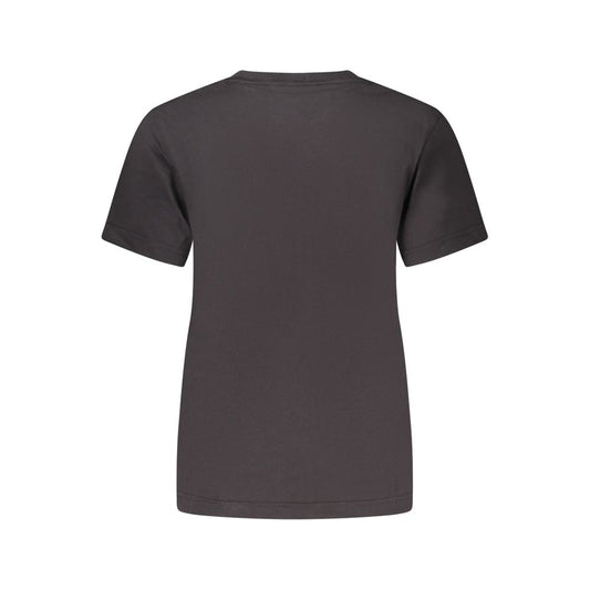 Schwarze Baumwolloberteile und T-Shirts