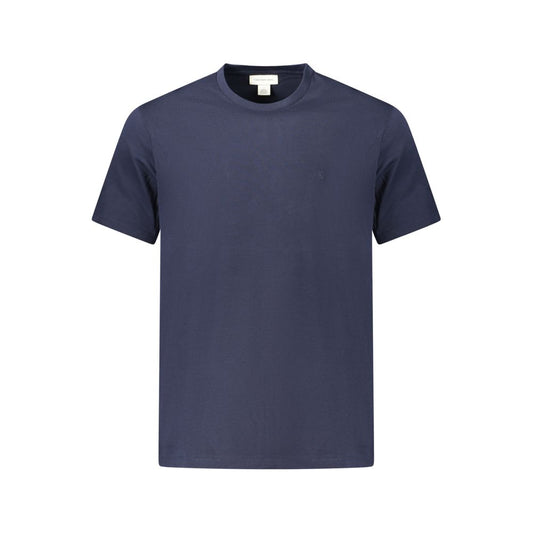 Blaues Baumwoll-T-Shirt