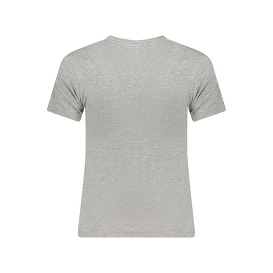 Gray Cotton Tops & T-Shirt
