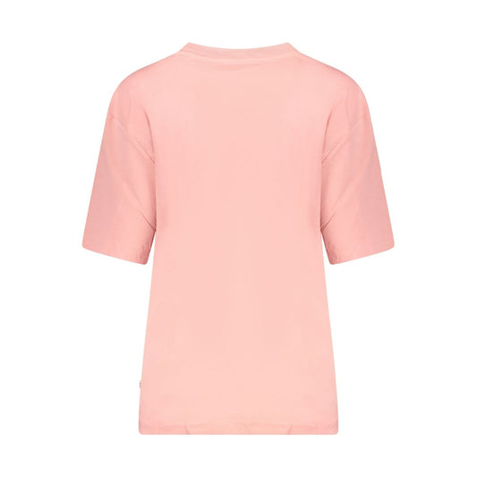 Pink Cotton Tops & T-Shirt