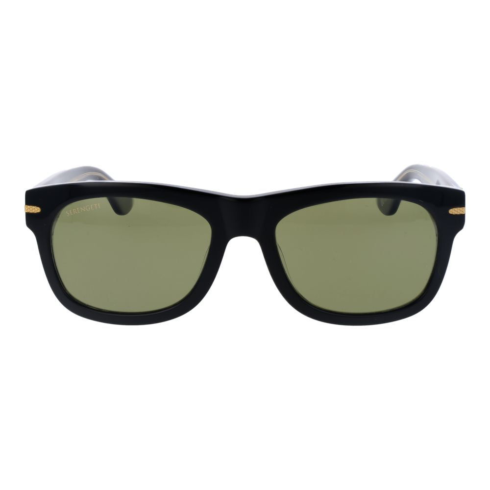 Schwarze Unisex-Sonnenbrille