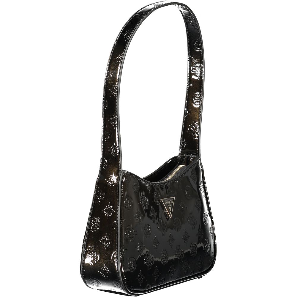 Schwarze Polyethylen Damenhandtasche