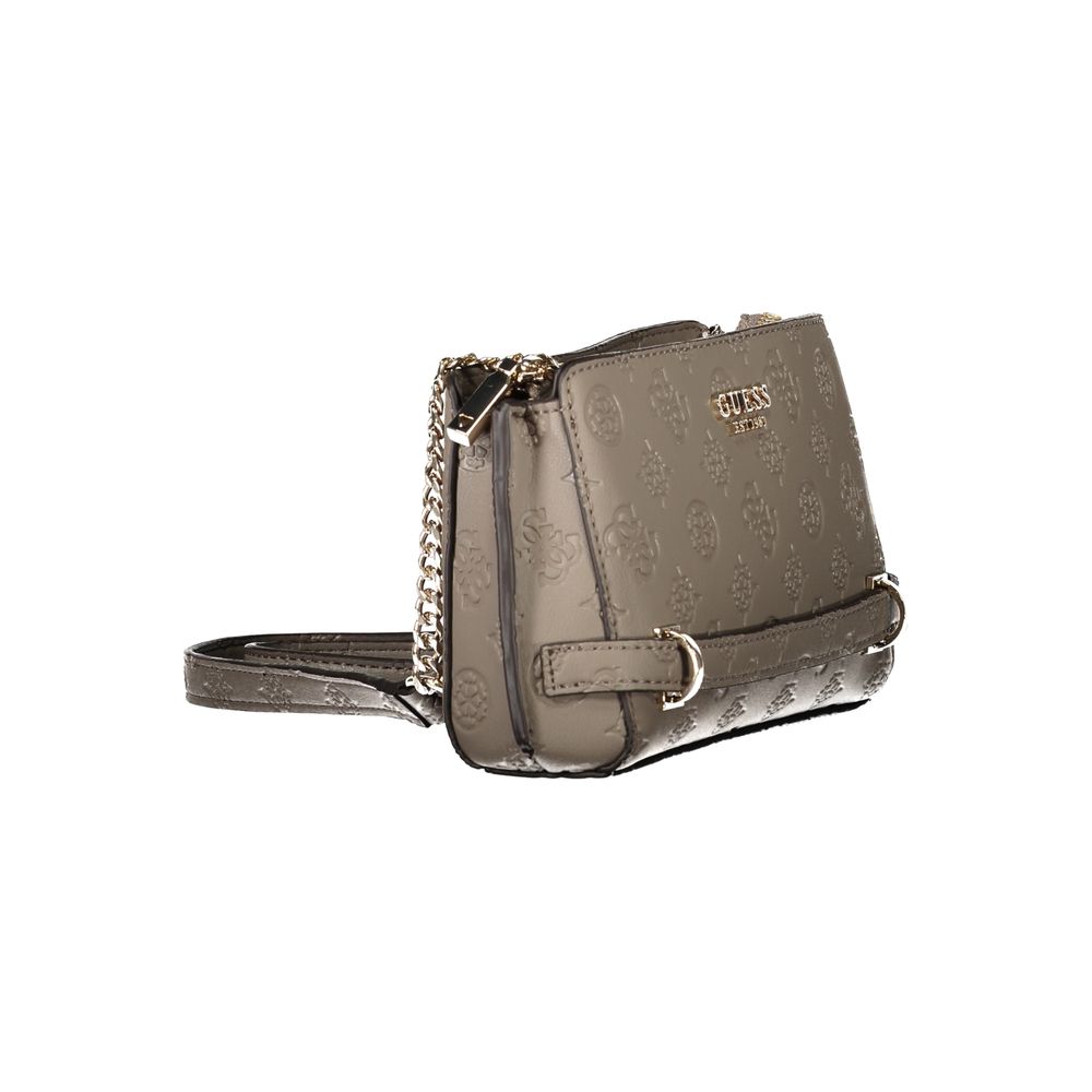 Braune Polyethylen Damenhandtasche