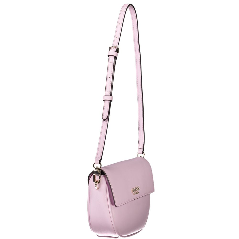 Rosa Polyethylen Damen Handtasche