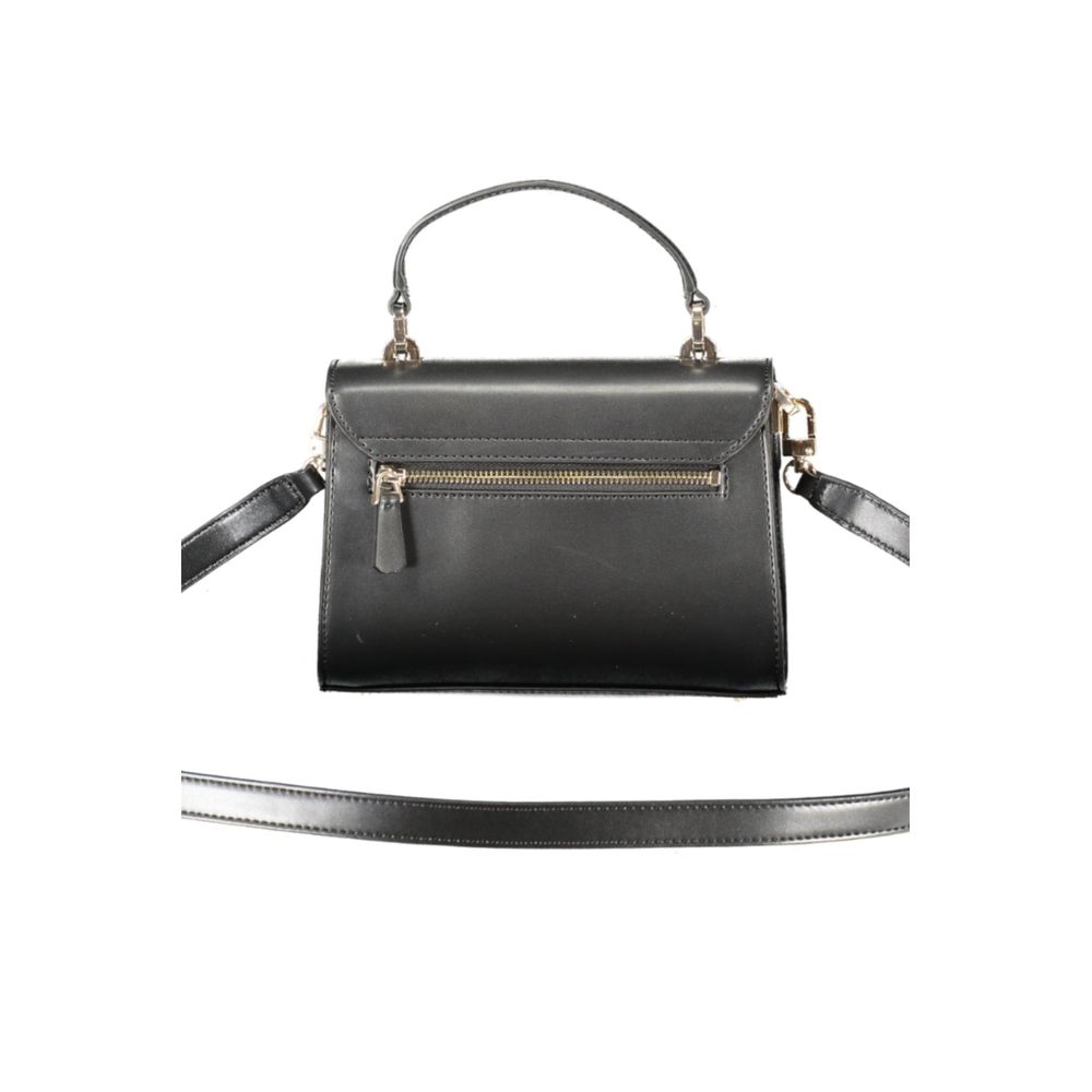 Schwarze Polyethylen Damenhandtasche
