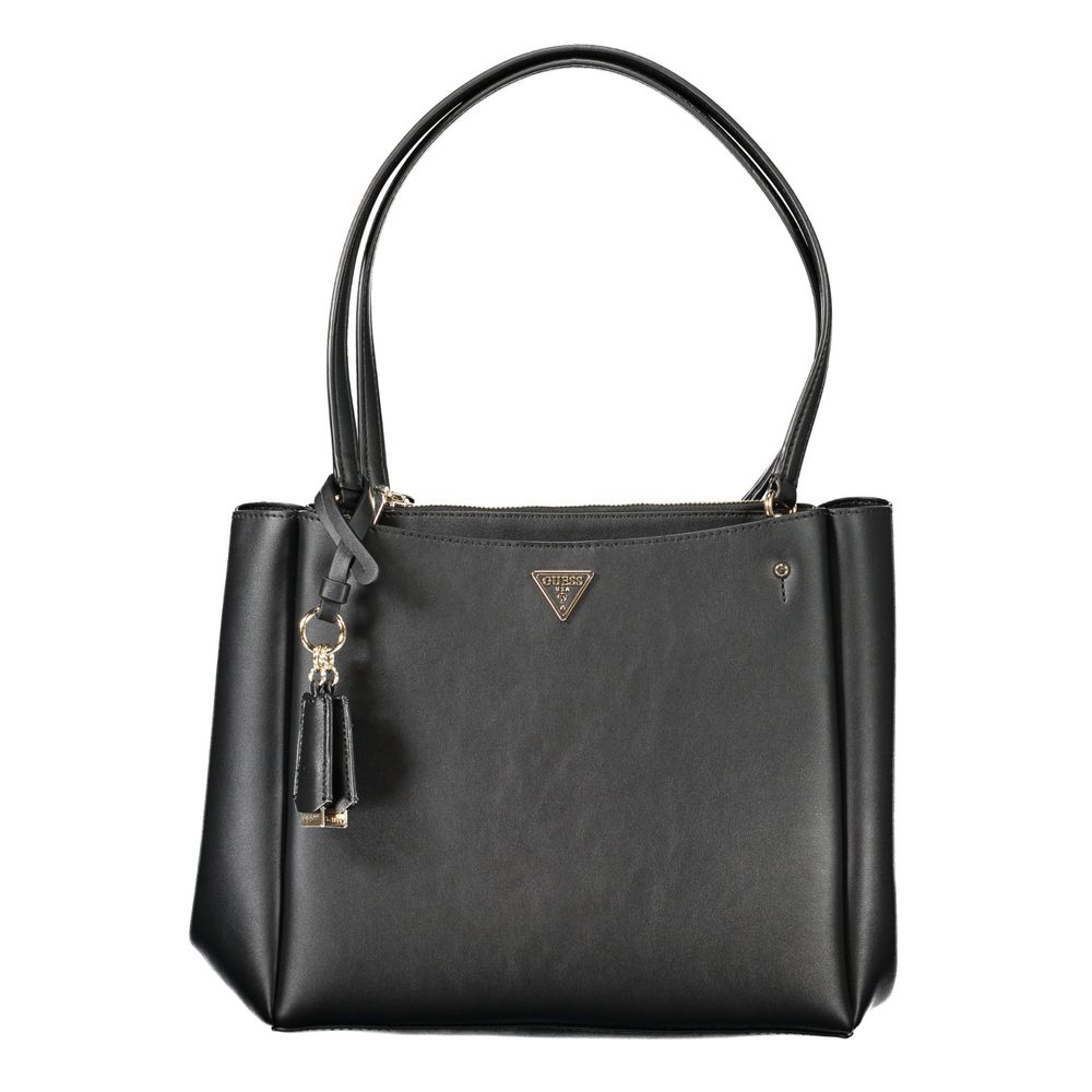 Schwarze Polyethylen Damenhandtasche