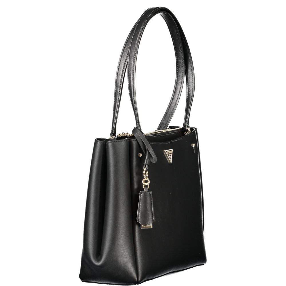 Schwarze Polyethylen Damenhandtasche