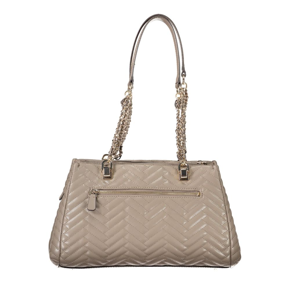 Braune Polyethylen Damenhandtasche