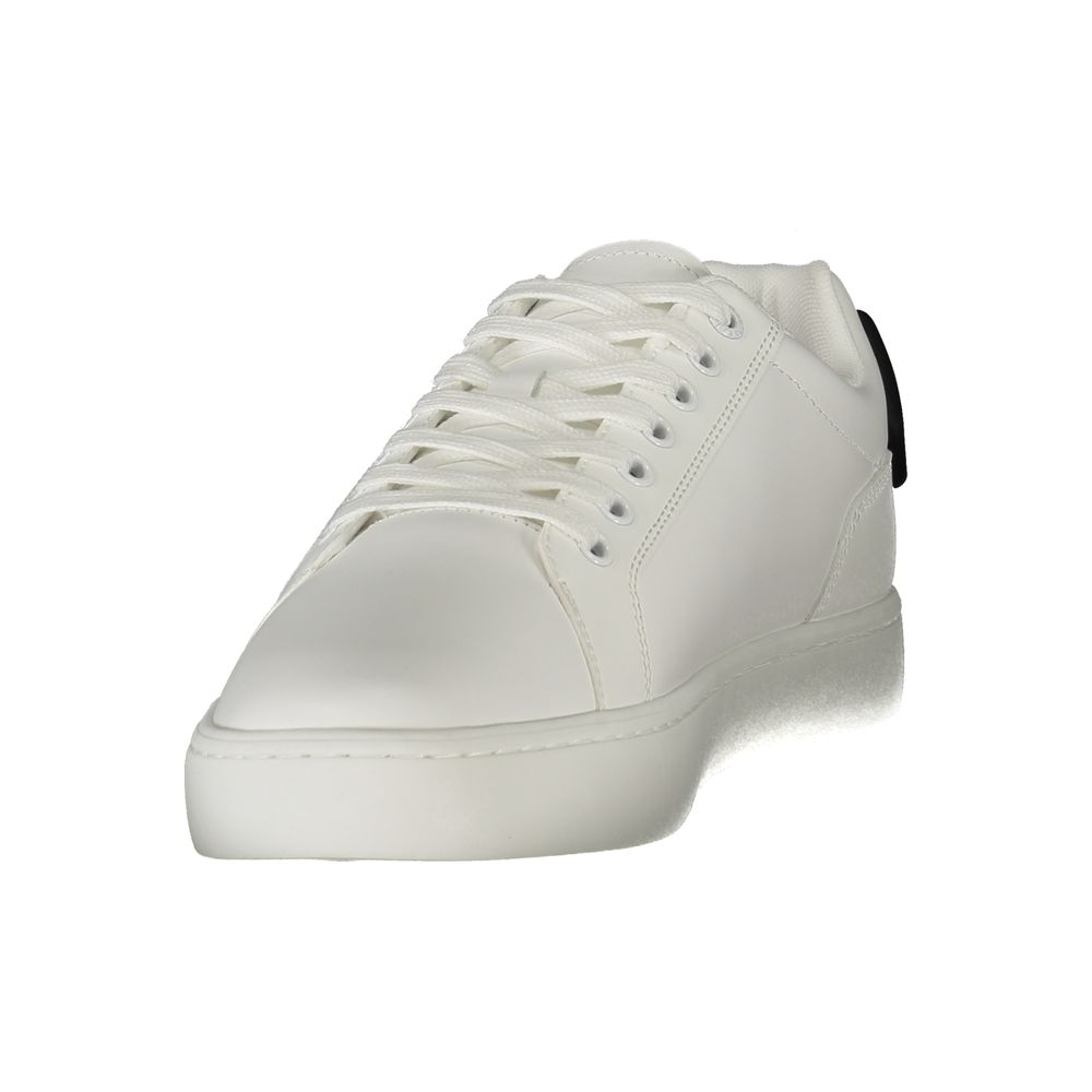 Weiße Leder Herren Sneaker