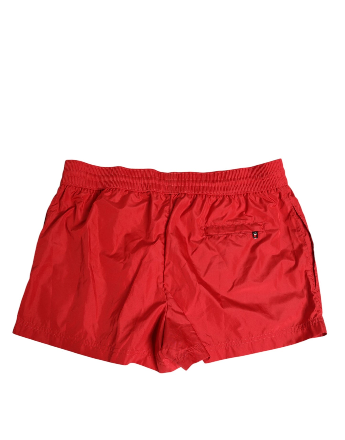 Rote Kordelzug Beachwear Männer Shorts Bademode