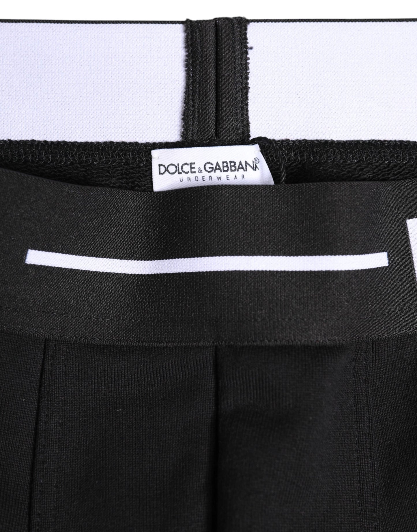 Schwarze Boxershorts aus Baumwollstretch in normaler Passform