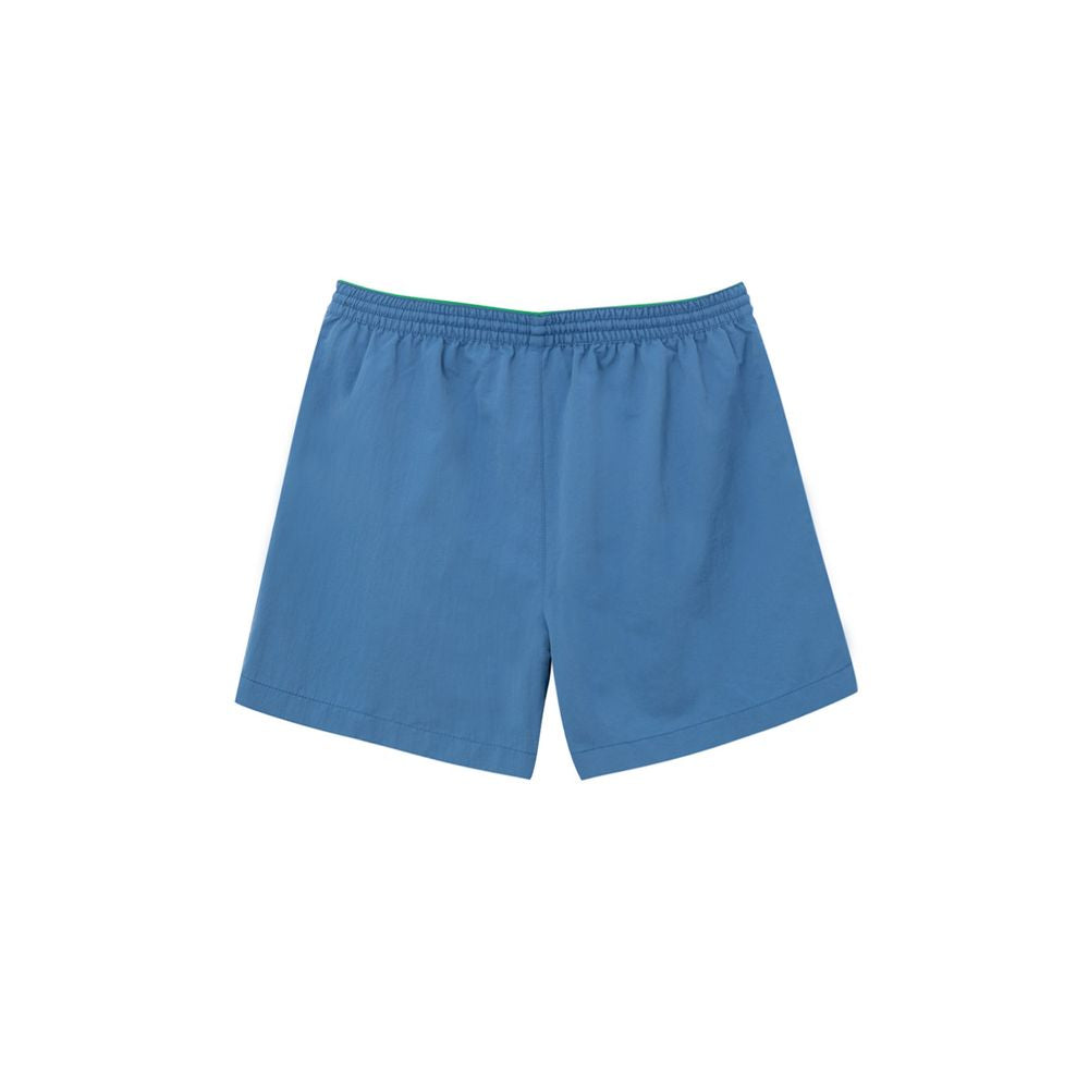 Blaue Badeshorts aus Polyamid