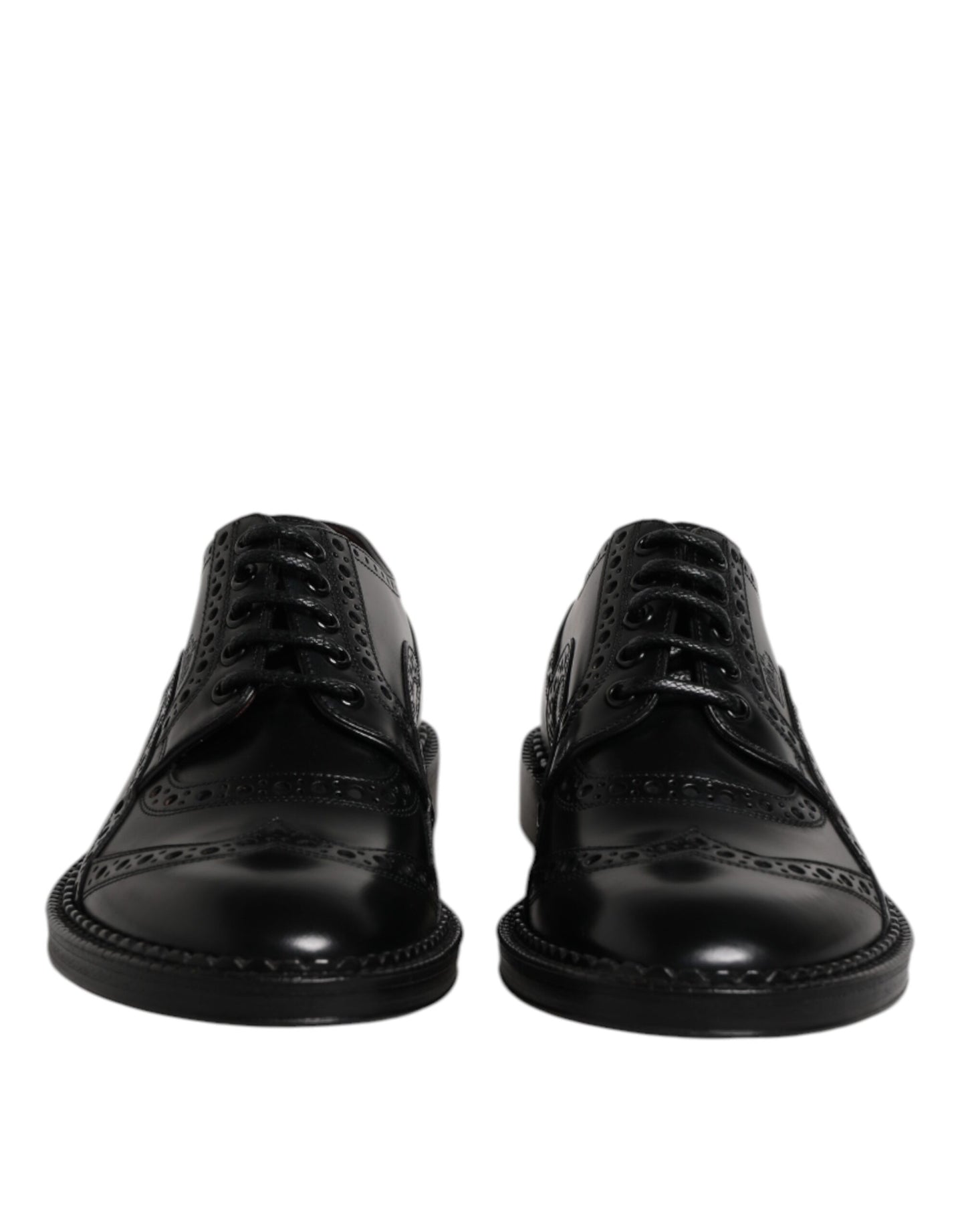 Schwarze Derby-Schuhe aus Kalbsleder für formelle Anlässe