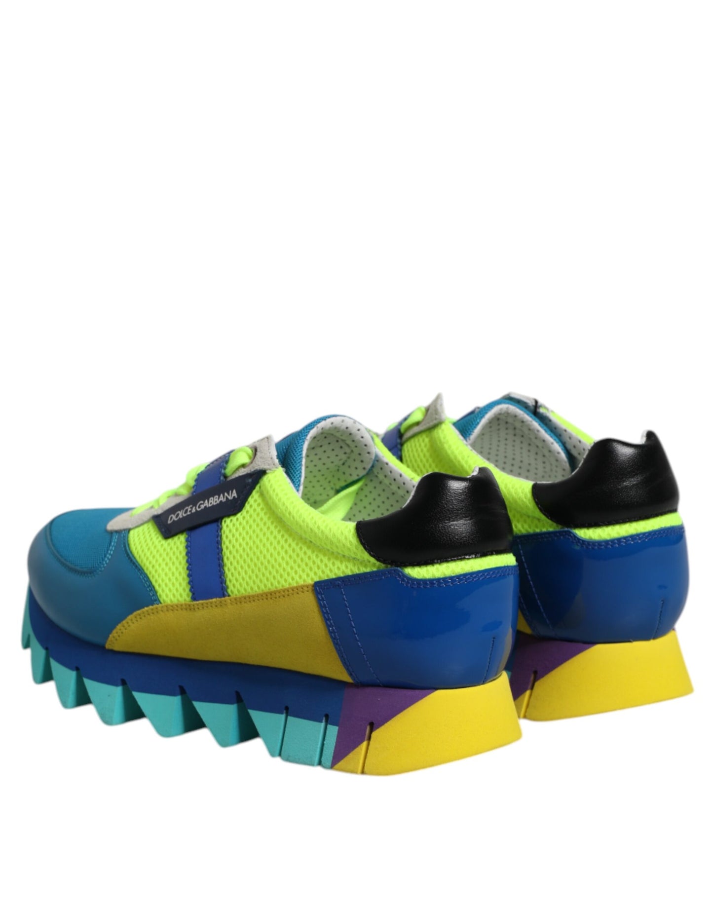 Mehrfarbige Leder Low Top Herren Sneakers Schuhe