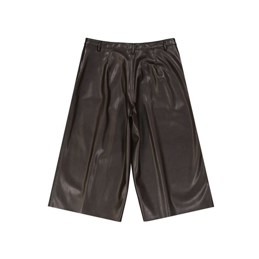Faux Leather Shorts