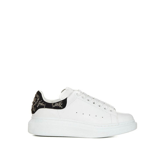 Übergroße Leder-Sneakers