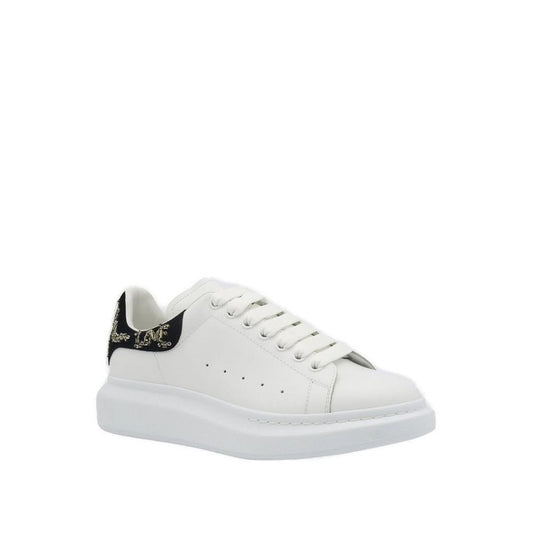 Übergroße Leder-Sneakers