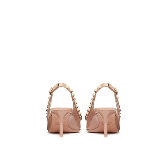 Leather Slingback Pumps