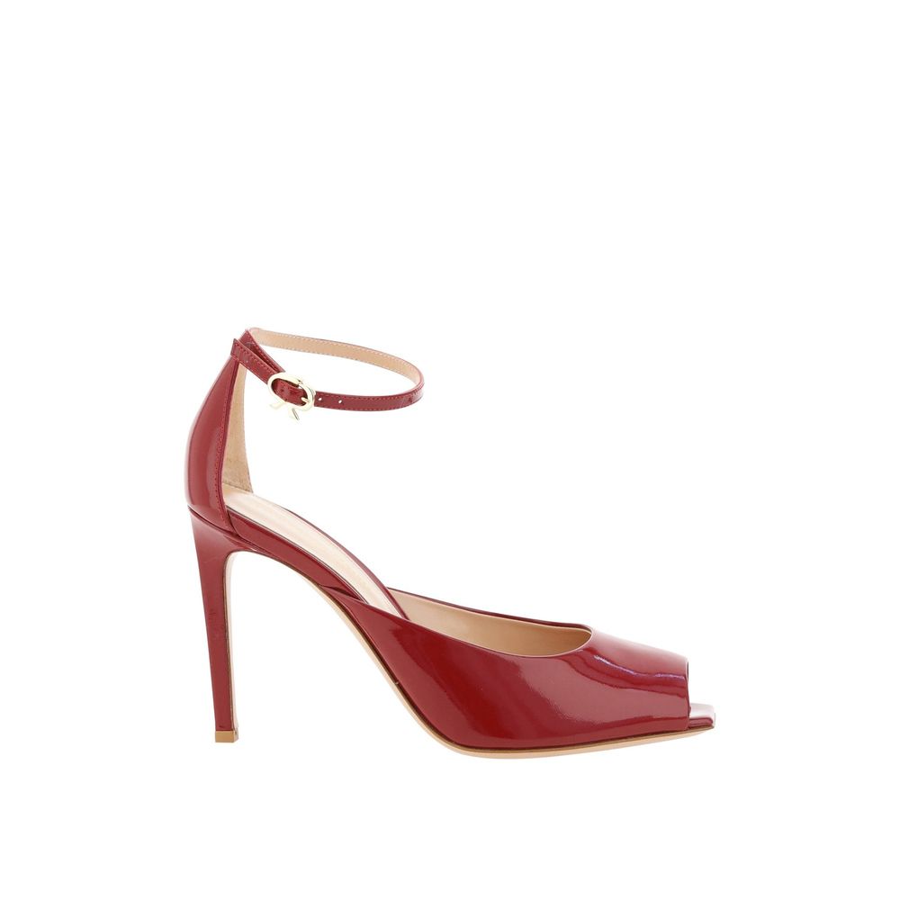 Nuit 95 Pumps aus Glanzleder