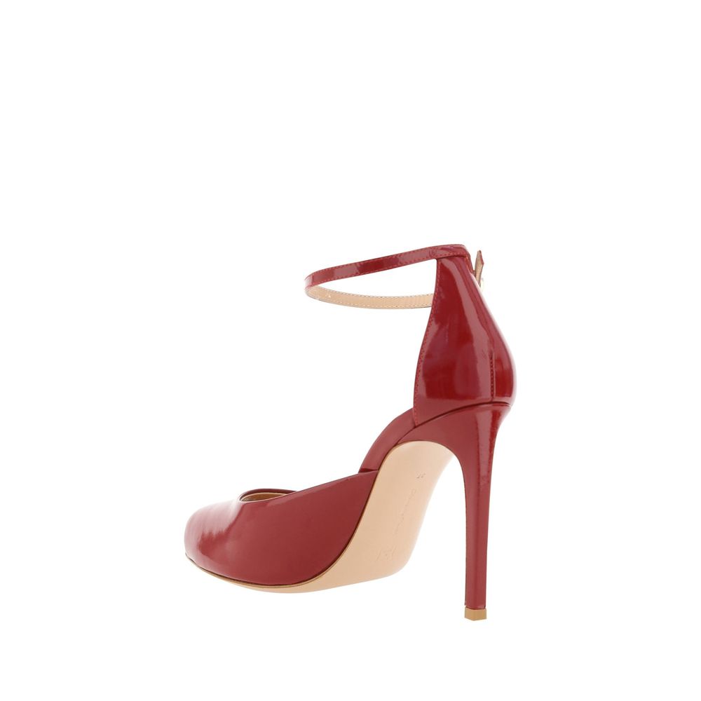 Nuit 95 Pumps aus Glanzleder