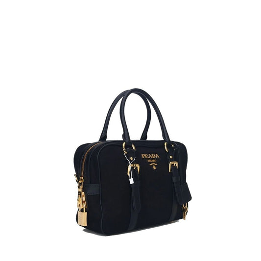 Handtasche aus Nylon mit Logo