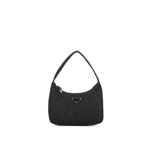 Gesteppte Schultertasche aus Re-Nylon