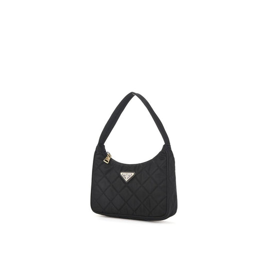 Gesteppte Schultertasche aus Re-Nylon
