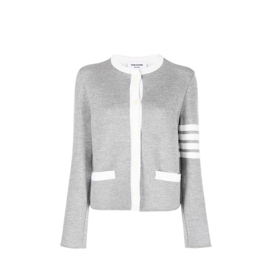 4- Bar Wool Cardigan