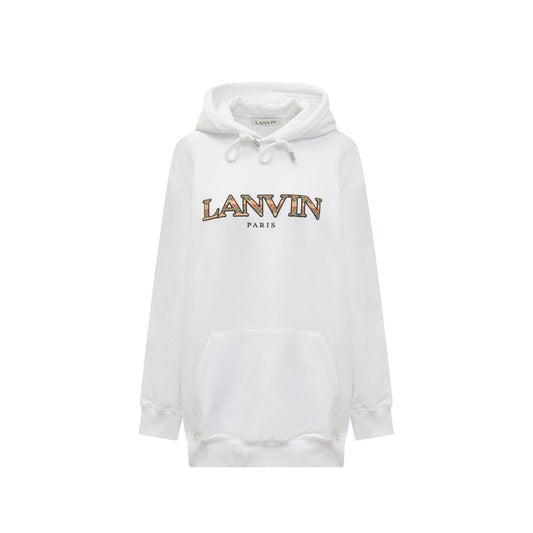Oversize-Kapuzenpullover mit Logo