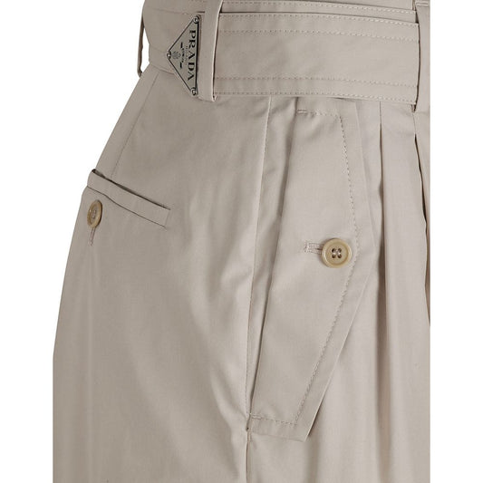 Hose mit hoher Taille