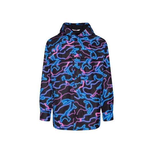 Bedruckte Kapuzenjacke