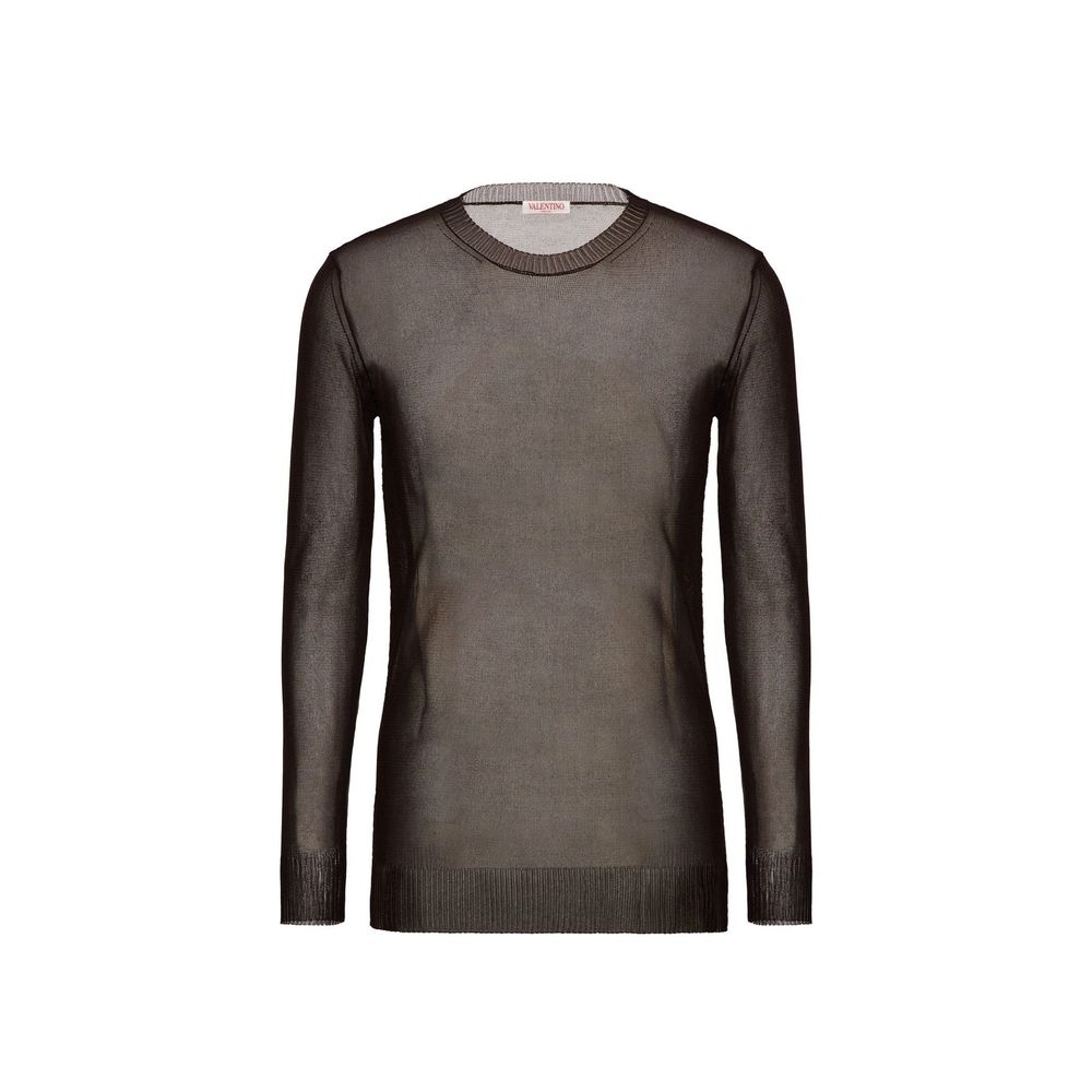 Halbtransparenter Pullover