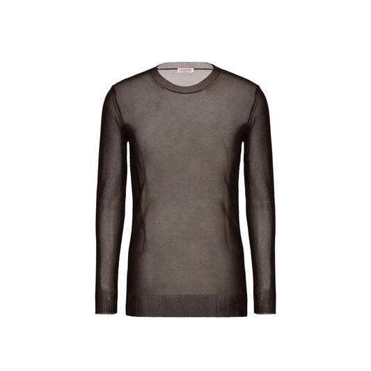 Halbtransparenter Pullover