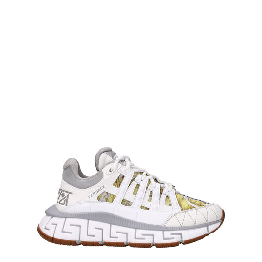 Weiße Sportschuhe aus Leder