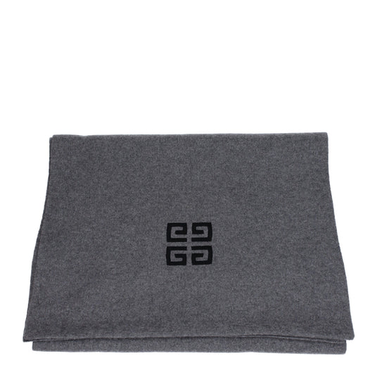 Gray Wool Scarves