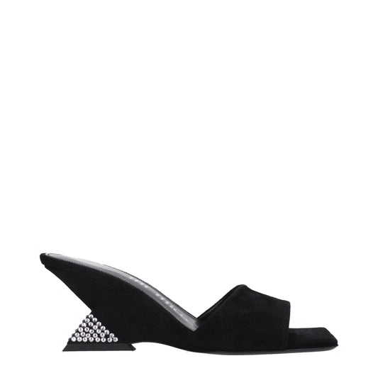 Black Leather Platforms