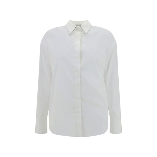 Shirt with iconic jewelry details